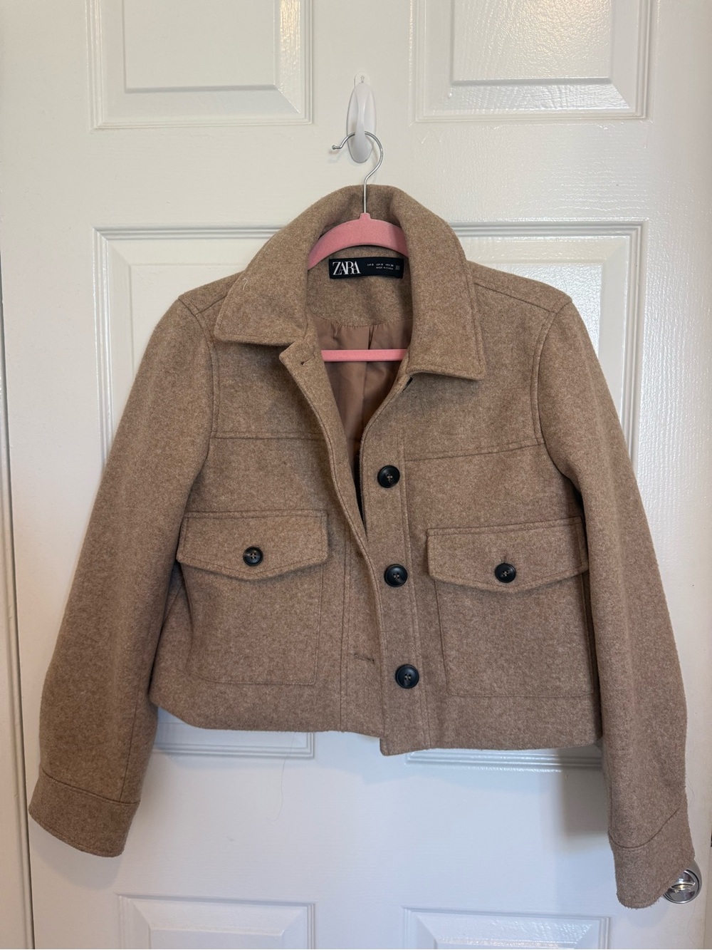 ZARA Women's Camel Jacket
